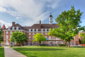 Davenport Hall on the campus of the University of Illinois at Urbana Champaign.